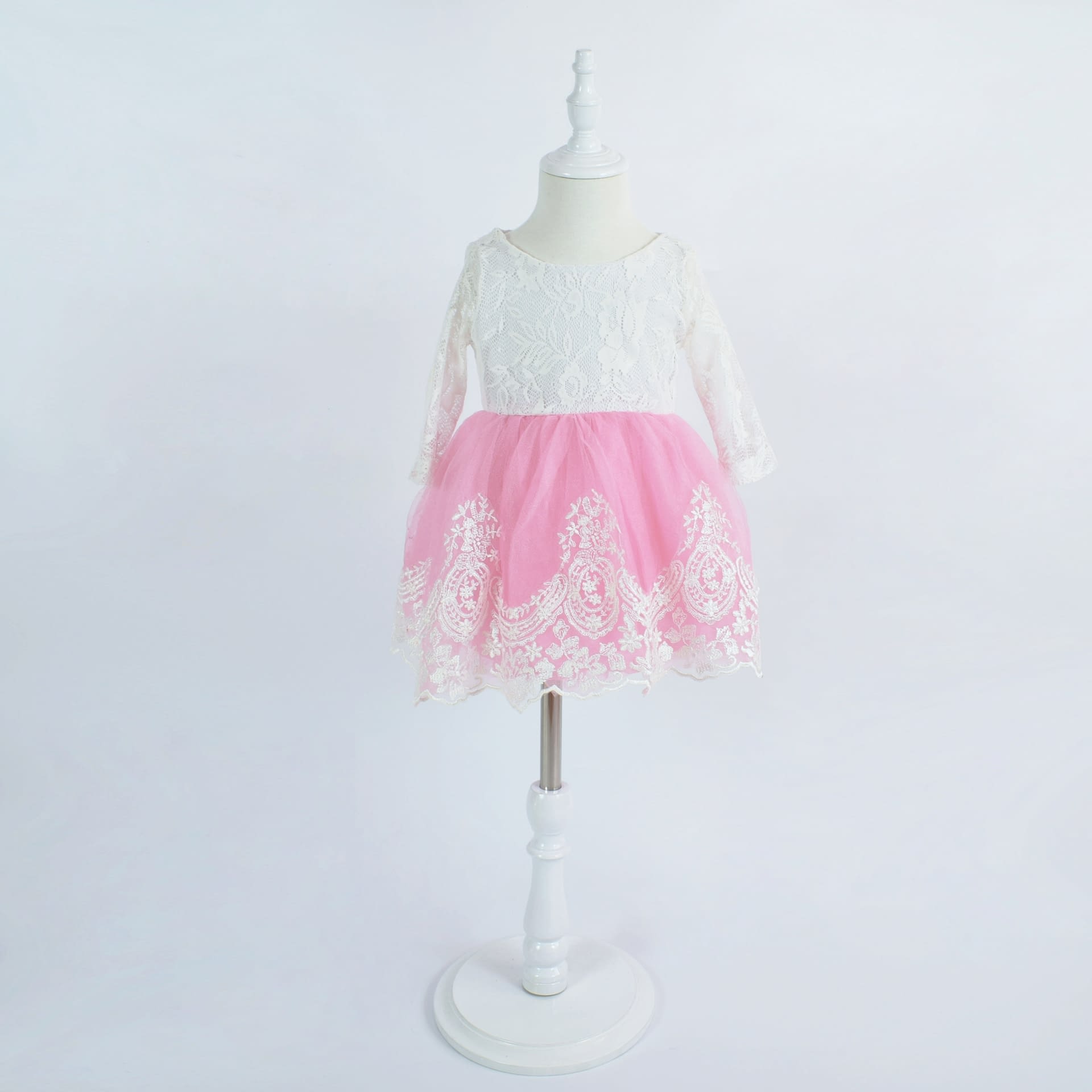 Babyboo Festkleid "3001-Rosa" - babyroom.ch