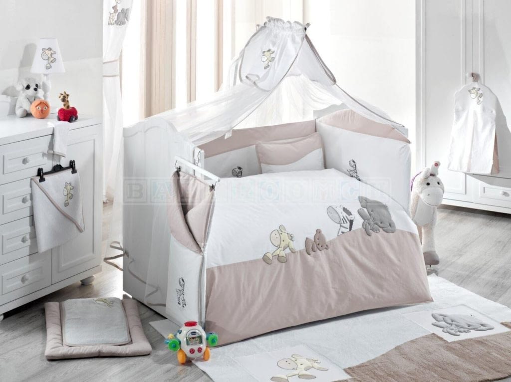 BABYBETTWÄSCHE „SAFARI“ 9TEILIGES SET babyroom.ch